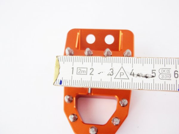 XL Fußbremshebel Tritt klappbar Orange passend für KTM 125-500 SX F EXC 2017-26