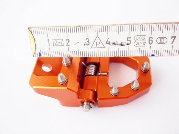 XL Fußbremshebel Tritt klappbar Orange passend für KTM 125-500 SX F EXC 2017-26