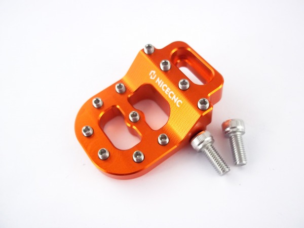 XL Fußbremshebel Tritt Orange passend für KTM 690 SMC R Enduro R 2008-2026