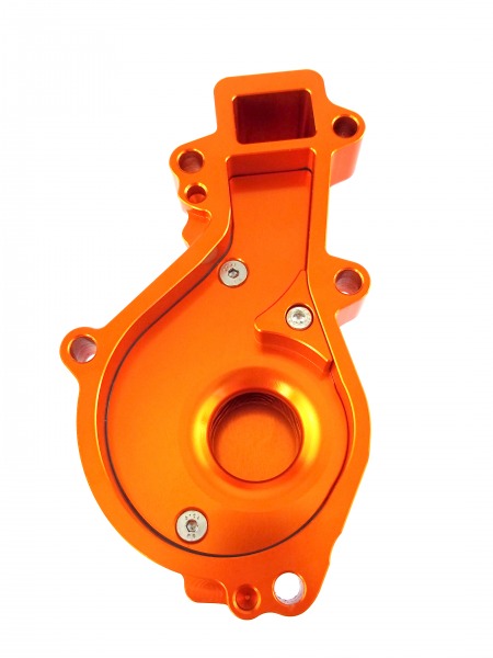 Tuning Wasserpumpendeckel Orange passend für KTM 690 SMC R Enduro R Duke