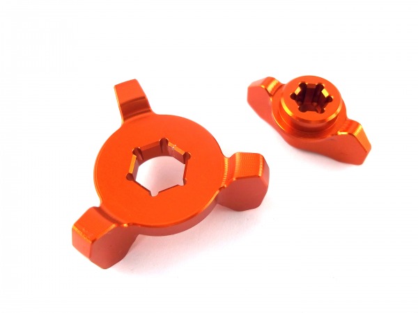 Federbein Adjuster Orange passend für 23-26 KTM 125-500 SX SXF EXC XC