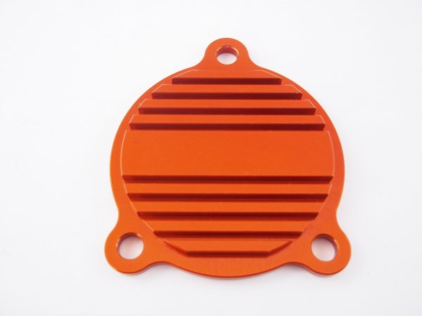 Ölpumpendeckel links orange passend für KTM 250 350 SXF EXC-F XCF 2016-2023