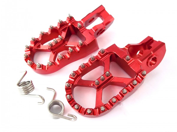 Fußrasten Rot passend für KTM 85-500 SX EXC 17-23