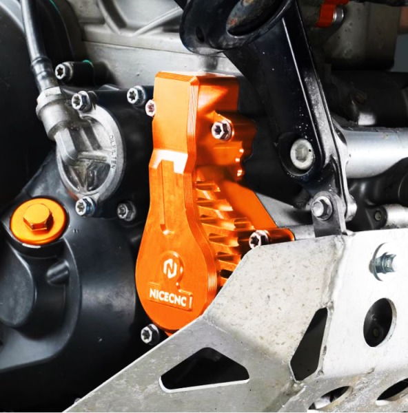 Tuning Wasserpumpendeckel Orange passend für KTM 690 SMC R Enduro R Duke