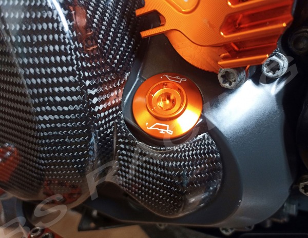 Öl Einfüllschraube orange passend für KTM 690 SMC R Enduro R Duke