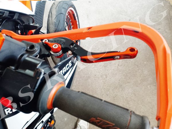 Handguards Handschützer  Orange passend für KTM EXC SX SMR Supermoto