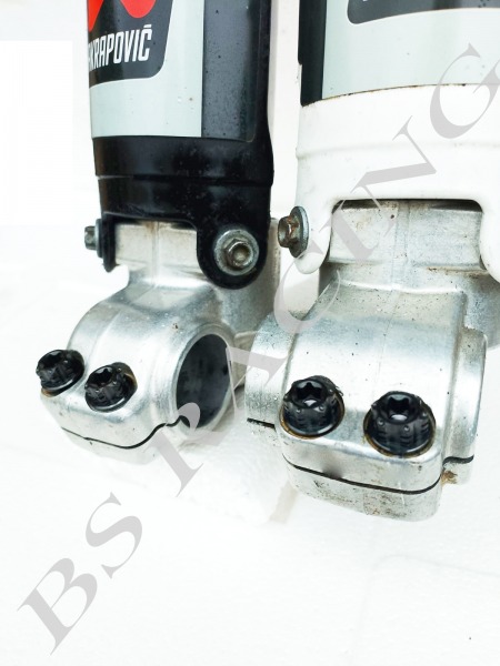 Gabelfuß Titanschrauben 4x M8x25 schwarz passend für KTM EXC SX SMR Husaberg Husqvarna FE TE FS FC FX GasGas