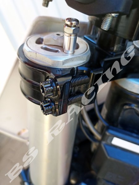 Gabelbrücke Titanschrauben Schwarz passend für KTM EXC EXCF SX SXF Husqvarna FE TE FC FS