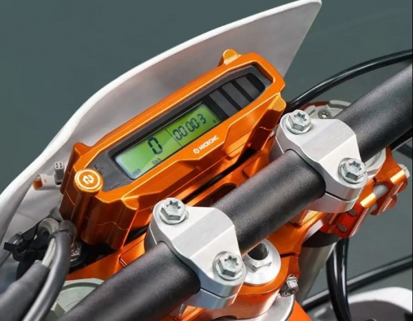 Tacho Gehäuse Schutz orange passend für KTM 125-500 EXC F 2015-26