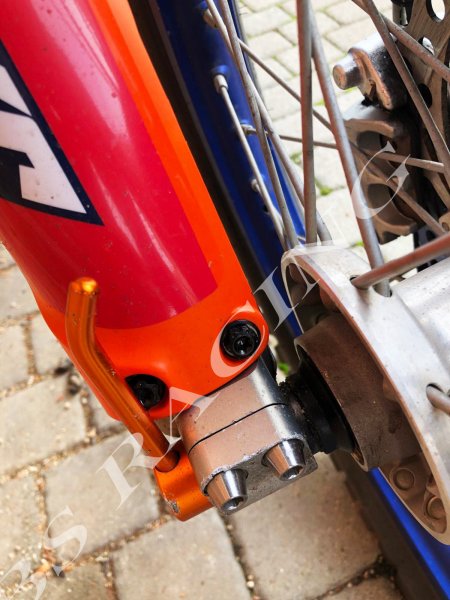 Titan Gabelschutz Schrauben Set passend für KTM SX F EXC F SMR 690 SMC R Enduro Husqvarna TE FE FS FC TC 701 GasGas MC EC 700 SM ES