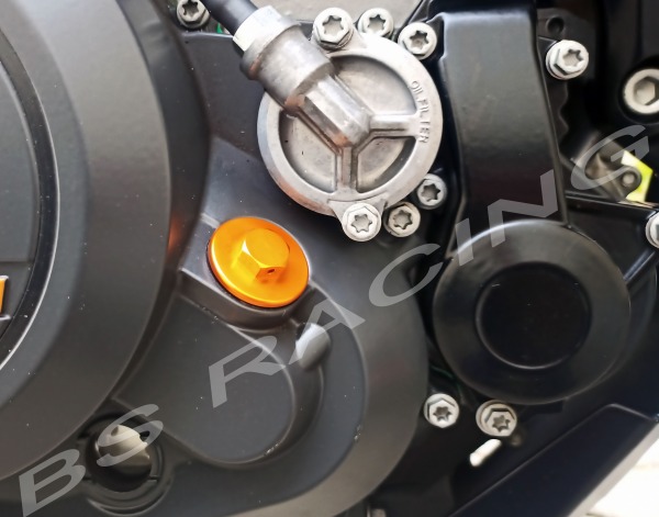 Öl Einfüllschraube M24x3 orange passend für KTM EXC EXCF SX SXF SMR TPI