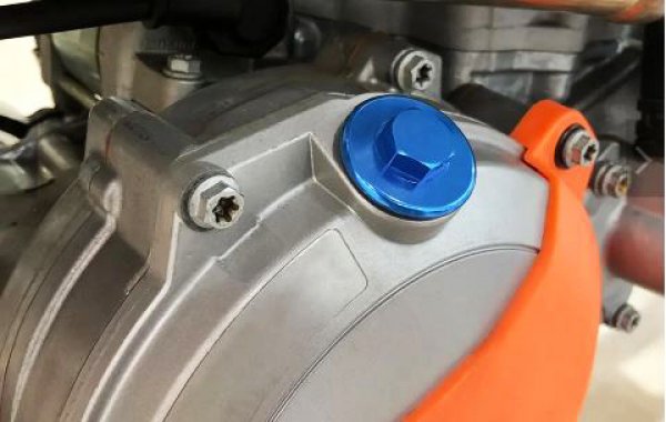 Öl Einfüll Schraube M24x3 blau passend für Husaberg Husqvarna TC TE TX FE FC FX FS